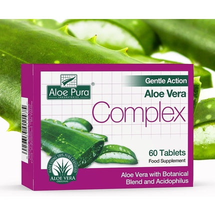 Tablete Aloe Vera, Aloe Pura, 60 comprimate