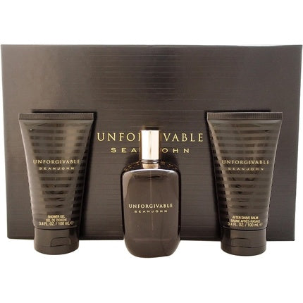 Set Cadou Parfum Sean John Unforgivable, 3 Piese, 100 ml