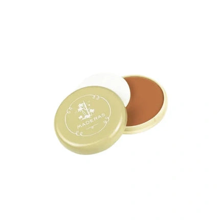 Fond de ten solid cremos Maderas de Oriente, nuanța 03 Tostado, 32g, ambalaj metalic verde