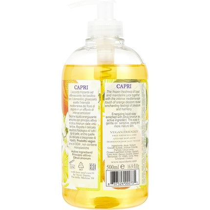 Săpun lichid, Nesti Dante, Dolce Vivere Capri, 500 ml