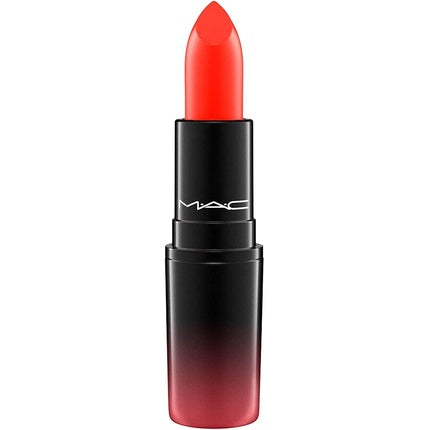 Ruj MAC Love Me Lipstick Shamballa Vain, culoare roșu-portocaliu, 3g