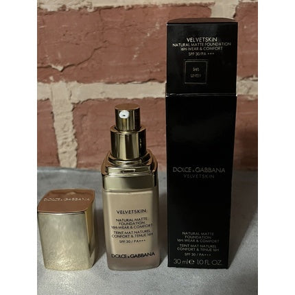 Fond de ten, Dolce&Gabbana, Velvetskin 240 Linen, mat