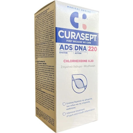 Rinse bucal, Curasept Ads DNA 220, Chlorhexidine 0.20%, 200ml