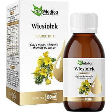 Olej din semințe de wiesiołek, EkoMedica, Supliment alimentar, 100 ml