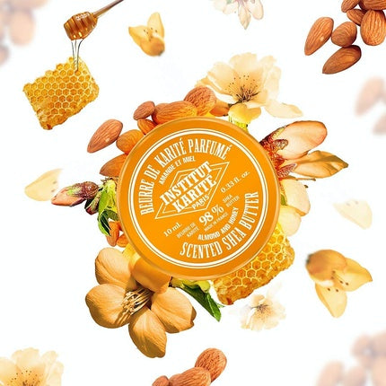 Cremă Mâini, Institut Karité Paris, Unt Shea Migdală și Miere 10ml