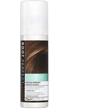 Spray de mascare rădăcini Root Perfect, Medium Brown, 75ml