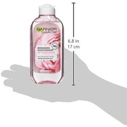 Ton facial Garnier Soothing cu Apă de Trandafir, 200ml