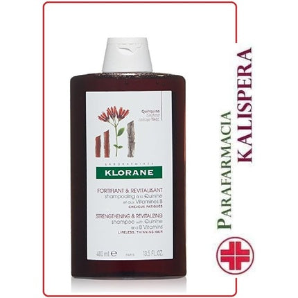 Șampon Klorane cu Chinină și Vitamina B - Fortifiant 400ml