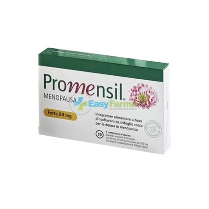 Integrator alimentar Promensil Forte, Menopauza, 30 comprimate