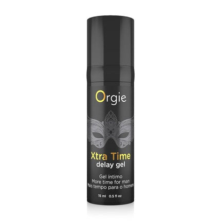 Gel de masaj Orgie Xtra Time Delay, 15 ml, negru