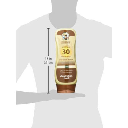 Loțiune Australian Gold SPF30 Bronzer, 237ml, maro