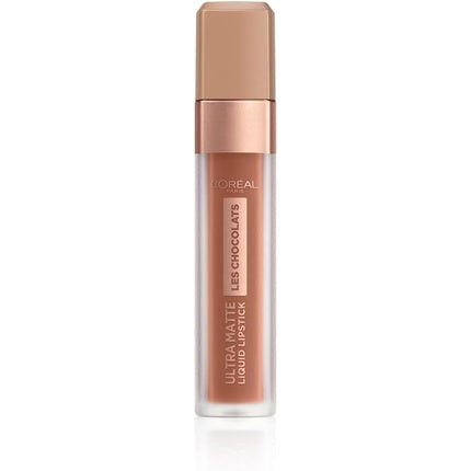 Ruj lichid, L'Oréal Paris, Les Chocolats Ultra Matte, maro