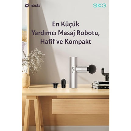 Pistol Masaj, Skg, F3 Lite, Argintiu