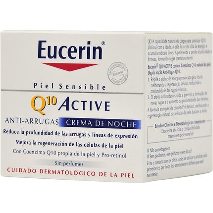 Crema de Noapte, Eucerin, Q10 Active, 50ml