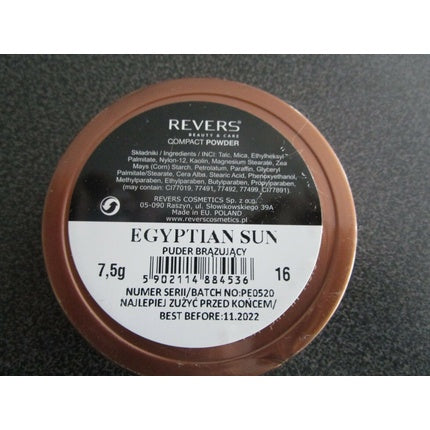 Pudră bronzantă Egyptian Sun, Revers Cosmetics, 7.5g
