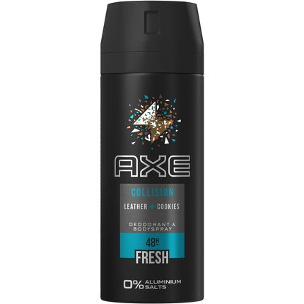 Deodorant Axe Collision Leather & Cookies, aluminum free, 150ml