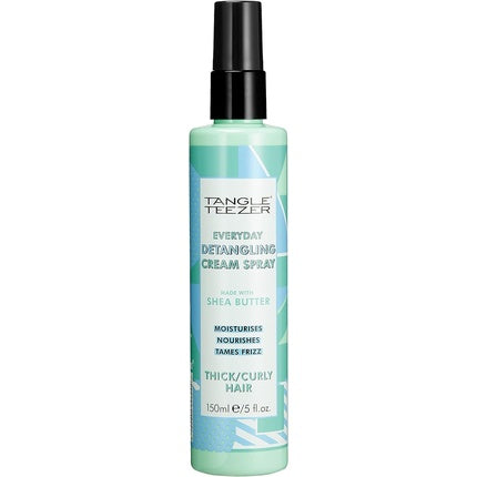 Spray crema pentru descurcare par gros/cret, Tangle Teezer, Verde
