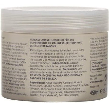 Cremă corp, Kaeso, Moisturising Souffle, mov, 450ml