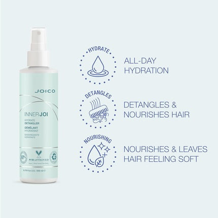 Balsam leave-in, Joico InnerJoi, fără sulfați, 200 ml