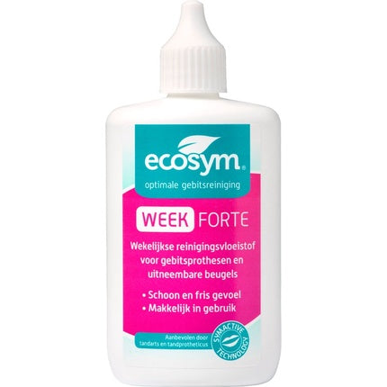 Ecosym Weekbehandeling Forte, lichid de curățare pentru proteze dentare, 119g