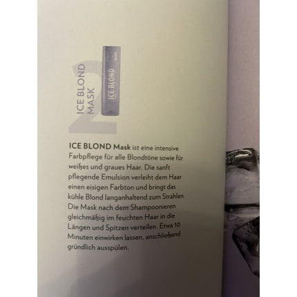 Glynt Ice Blond Mask, Mască pentru păr, violet, 200ml