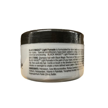 Cremă de stilizare pentru păr Black Magic Light Pomade, 3.5oz