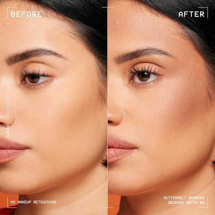 Bronzer NYX Buttermelt Vegan, Maro