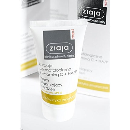 Crema de zi firmantă Ziaja cu protecție dermatologică SPF6, 50ml