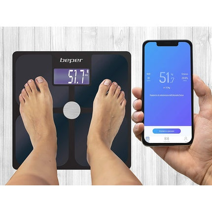 Cântar digital, Beper, P303BIP050, negru