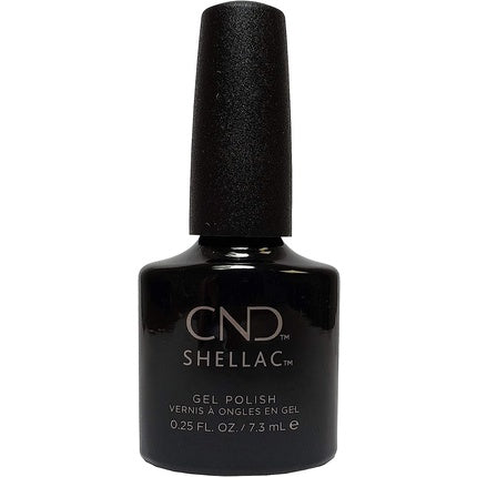 Lac de unghii gel, CND, Shellac Black Pool, negru