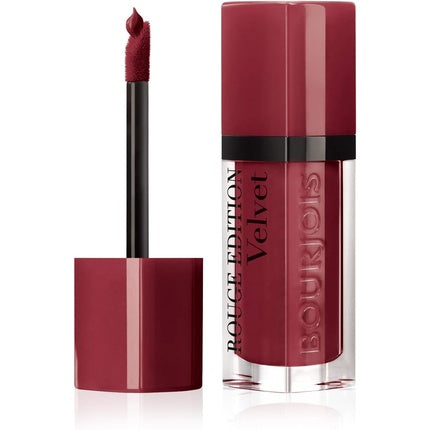 Ruj lichid, Bourjois, Rouge Edition Velvet, 24 Dark Cherie, 7.7ml