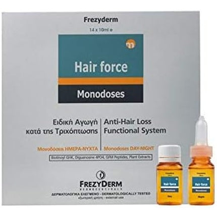 Tonic păr, Frezyderm, monodoză, zi/noapte