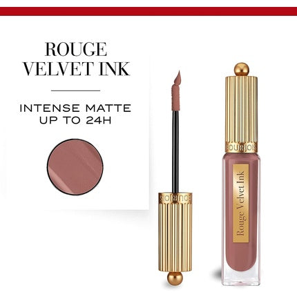 Ruj lichid, Bourjois, Rouge Velvet Ink #014 Taupie