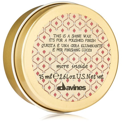 Wax modelaj păr, Davines Mi Shine Wax, 75ml, finisaj lucios
