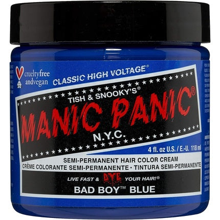 Vopsea păr, Manic Panic, Bad Boy Blue, 118ml