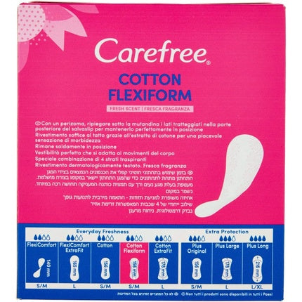 Pantalini Intimi Carefree Cotton Flexiform Fresh, 58 buc