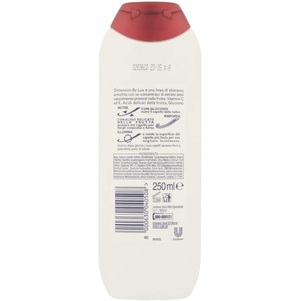 Șampon Dimension by Lux, 2-in-1, păr uscat, 250ml