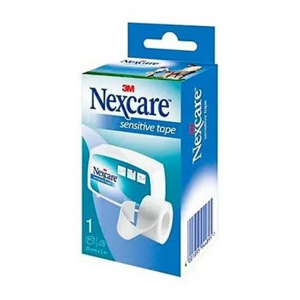 Nexcare Sensitive Paper Adhesive Tape, Roll, White, 5 M X 25 Cm