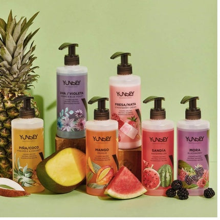 Masca de păr, Yunsey, Fresa/Nata, roz 400ml