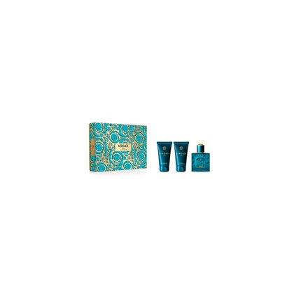 Set Parfum Versace Eros Men, Eau De Toilette Spray, 50 ml