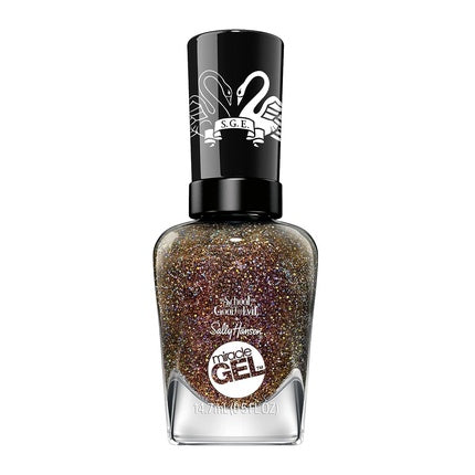 Oja, Sally Hansen, Miracle Gel, sclipici auriu