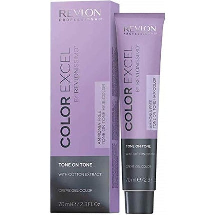 Vopsea de păr, Revlon, Color Excel 4.65, Castaniu Mahon Roșcat
