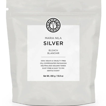 Pudră decolorare Maria Nila Silver, 450 g