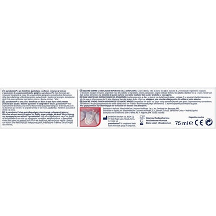 Pasta de dinți, Parodontax, Classic, fluor, 75ml