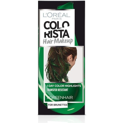 L'Oréal Paris Colorista Temporary Hair Dye #Greenhair, 30ml