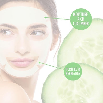 Mască pentru față, L'Action Paris, Cucumber Purifying Spa Mask, 20 g