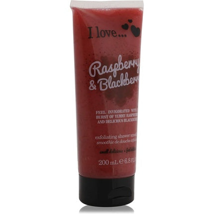 Gel de Duș Exfoliant I Love Die Love Raspberry & Blackberry