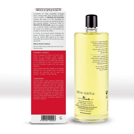 Loțiune Corporeală Friction de Foucaud, 250ml, roșu