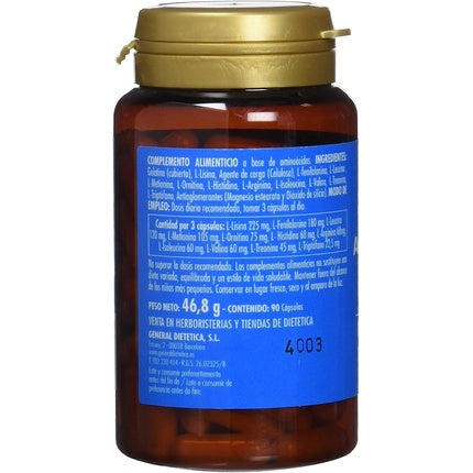 Aminoacizi Esențiali, Integralia, Plus, 90 capsule, maro