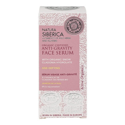 Ser Anti-ageing Natura Siberica Cladonia Neagră 15ml